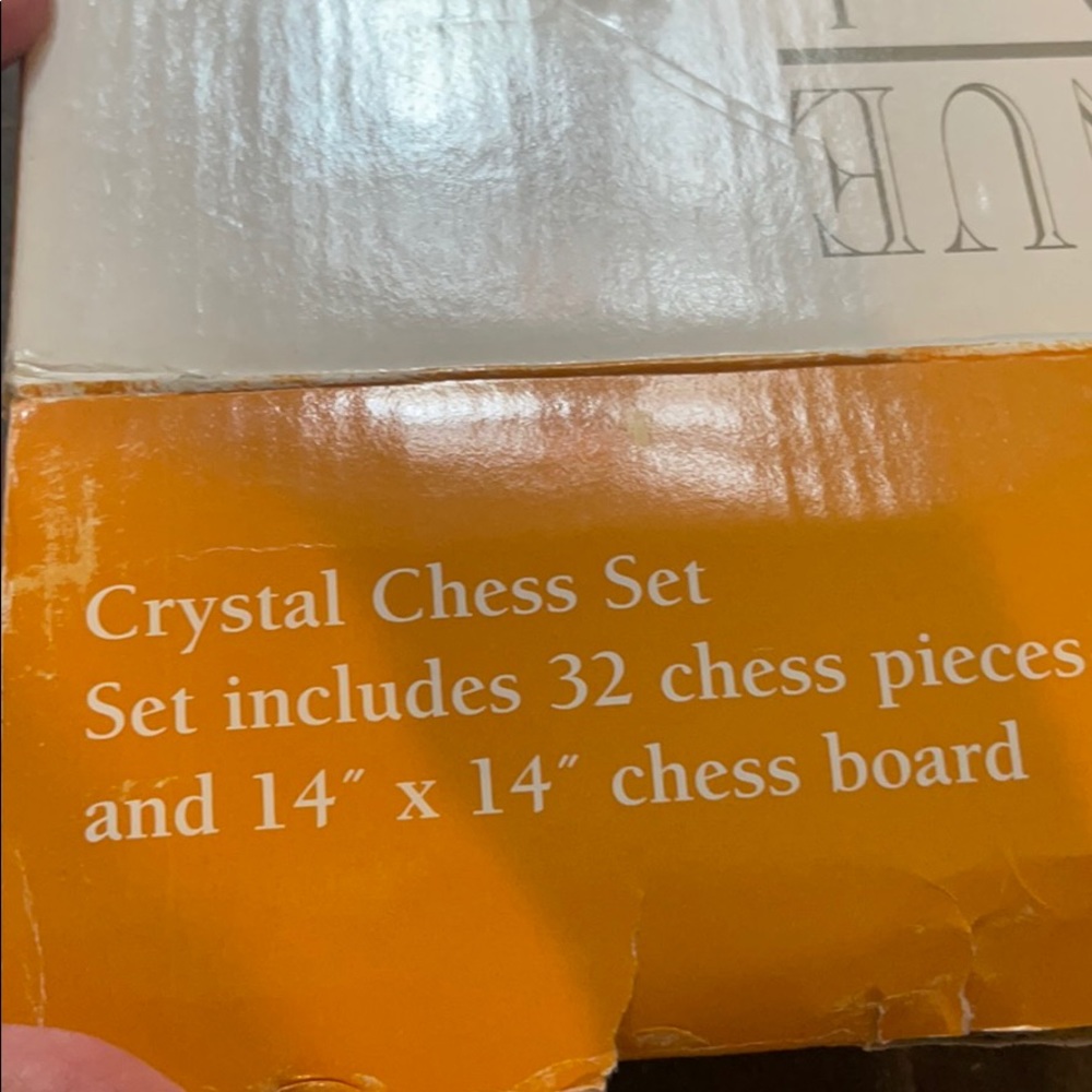 Crystal Chess Set - Picture 2 of 5